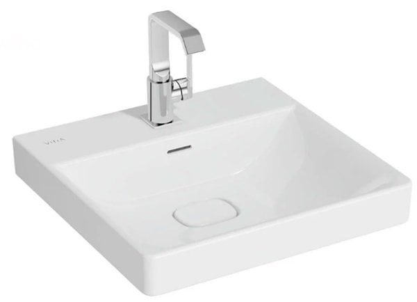 Vitra 7525B003-0001 Metropole Y.Ayaklı Lavabo,50cm,Parlak Beyaz.